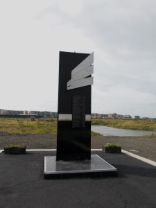 Памятная стела норильчанам, погибшим в авиакатастрофе