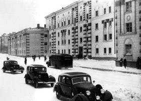 Улица Севастопольская, 40-е годы